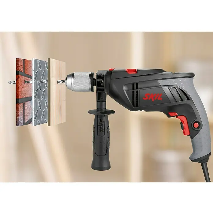 Skil Schlagbohrmaschine 6398 AA - 1.000 W, Leerlaufdrehzahl: 0 U/min - 3.000 U/min, Schlagzahl: 0 U/min - 48.000 U/min - Anwendungsbeispiel