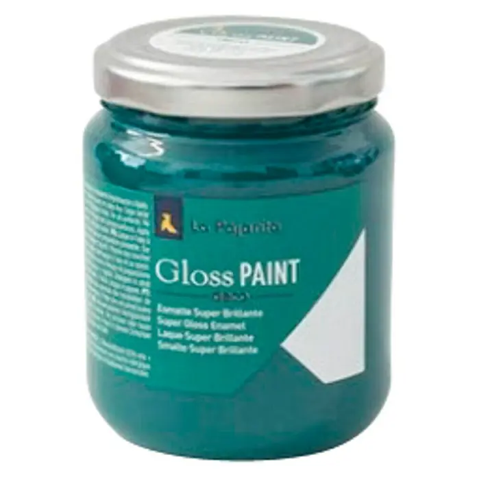 La Pajarita Pintura Gloss Paint dark green, 175 ml - Brillante - Vista frontal