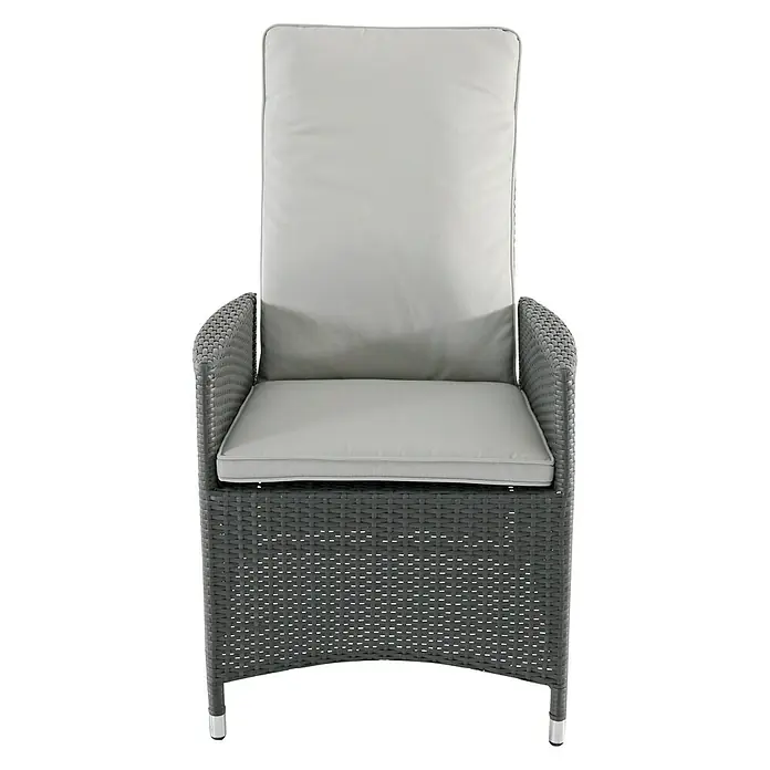 Sunfun Garten-Positionssessel Verena - 63 cm, Polyrattan