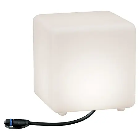Paulmann Plug & Shine LED-Außenleuchte Cube