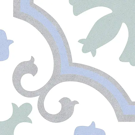 Feinsteinzeugfliese Vintage Lacour Aqua