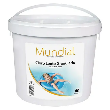 Mundial  Cloro granulado de larga duración