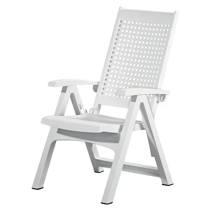 Sillón de posiciones Cannes - Ancho: 65 cm, Blanco