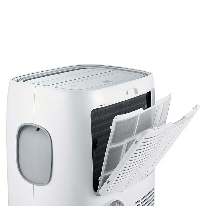 TCL Mobiles Klimagerät TAC-12CHPB/KA - Kühlleistung: 11.000 BTU/h, Heizleistung: 10.000 BTU/h, Entfeuchtungsleistung: 38,4 l/Tag, LED-Display