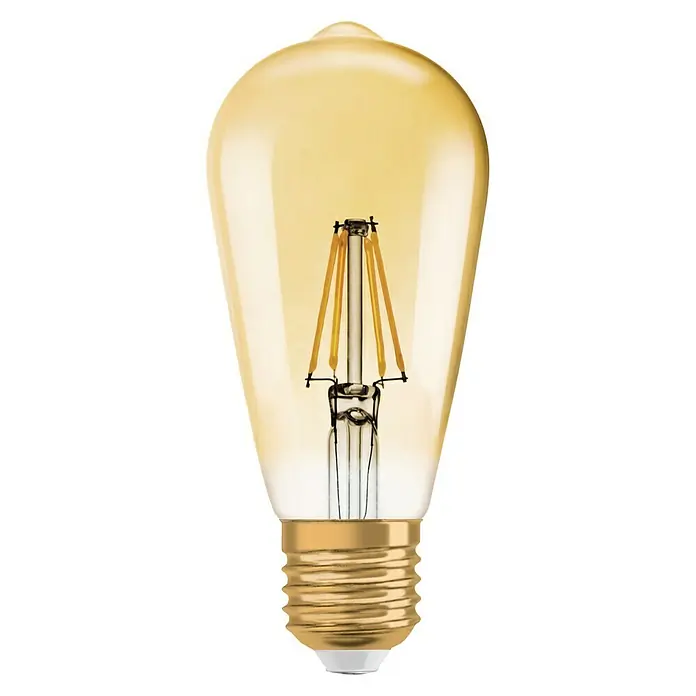Osram Vintage 1906 LED žarulja - 2,5 W, E27, Topla bijela, Kruškoliko - Pogled odozgo