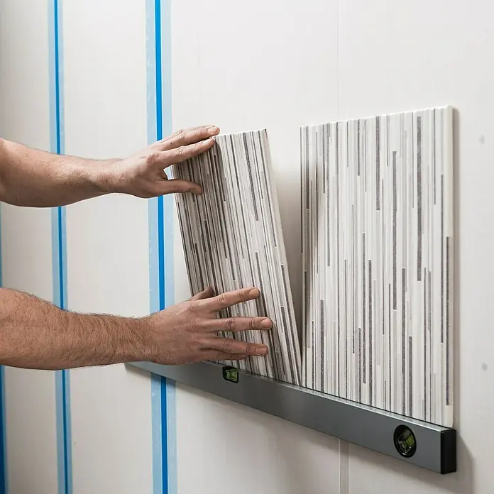 Johnson-Tiles Cristalgrip Wandfliesen-Haftgewebe - Breite: 25 cm, Max. Anwendungsfläche: 1 m² - Vorderansicht