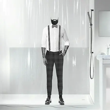 Spirella  Cortina de baño Peva Dandy