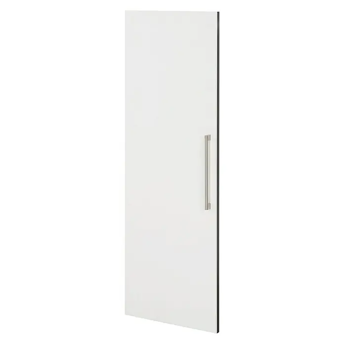Phönix Chicago Türelement - L x B x H: 1,6 x 40 x 114 cm, Passend für: Phönix Chicago Regal, Weiß/Schwarz - Vorderansicht