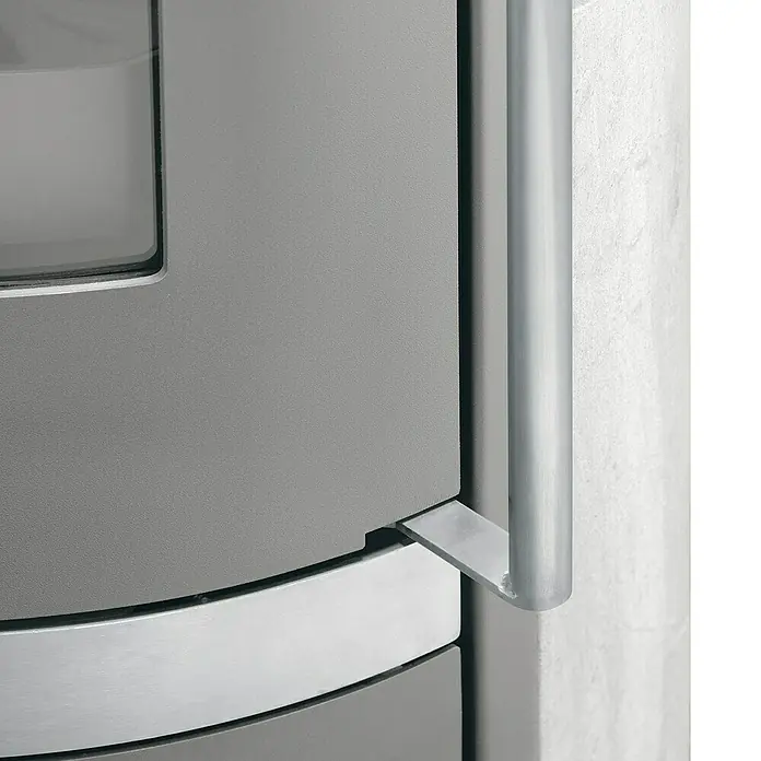 Justus Wasserführender Kaminofen Faro Aqua 2.0 - 8,5 kW, Raumheizvermögen: 200 m³, Verkleidung: Speckstein, Schwarz - Detailaufnahme