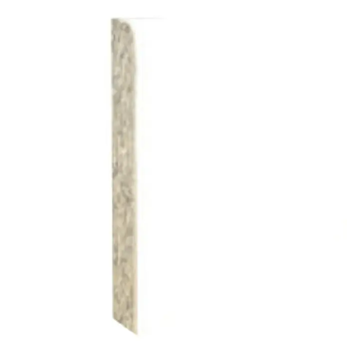 Amco Sockelleiste Altbau - Weiß Hochglanz, L x B x H: 2,4 m x 10 mm x 80 mm, Foliert