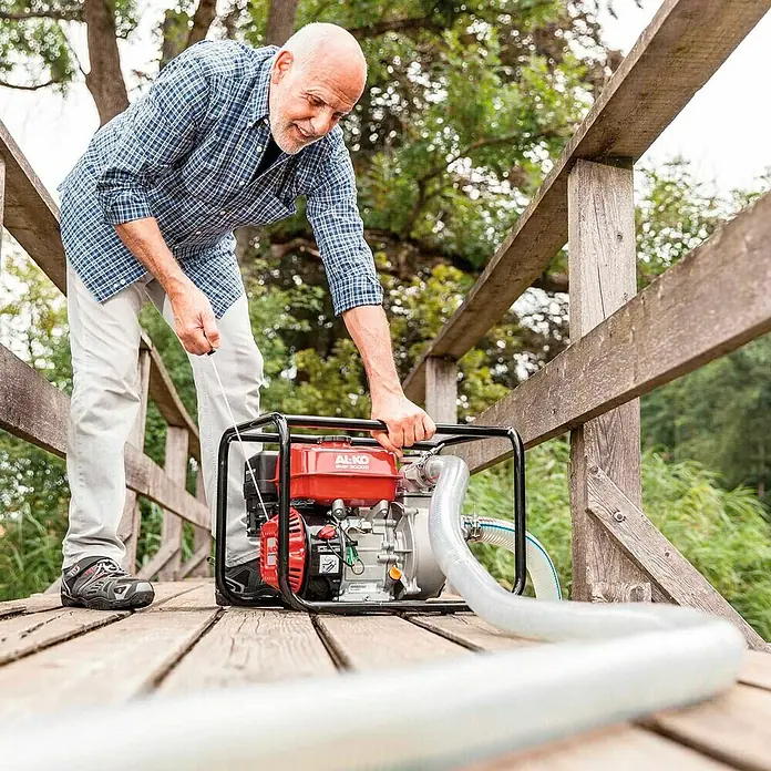 AL-KO Benzinwasserpumpe BMP 30000 - 4,1 kW, Max. Fördermenge: 30.000 l/h
