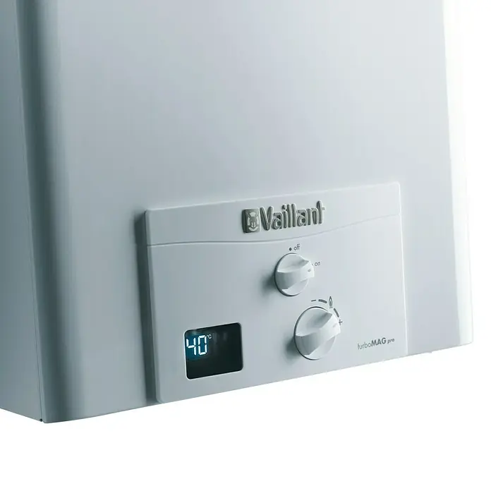 Vaillant Calentador estanco TurboMAG pro 122/2-3 - 21,8 kW, Caudal de agua: 12 l/min, Gas butano