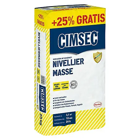 Cimsec  Nivelliermasse