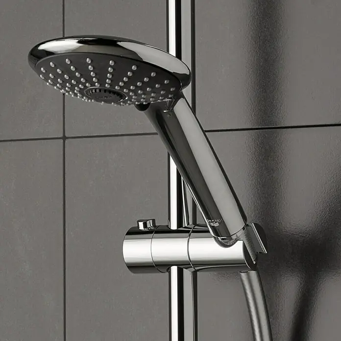 Grohe Vitalio Joy Combinado de ducha System 180 - Con estabilizador de flujo, Número de funciones: 3 ud., Cromo