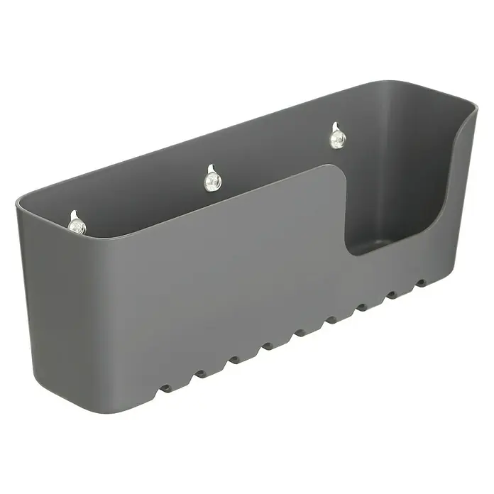 Tatay Cesta de baño Standard - 8,5 x 30 x 11 cm, Gris