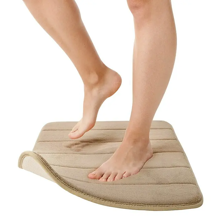 Alfombra para baño Nuvola - 400 x 600 mm, Beige