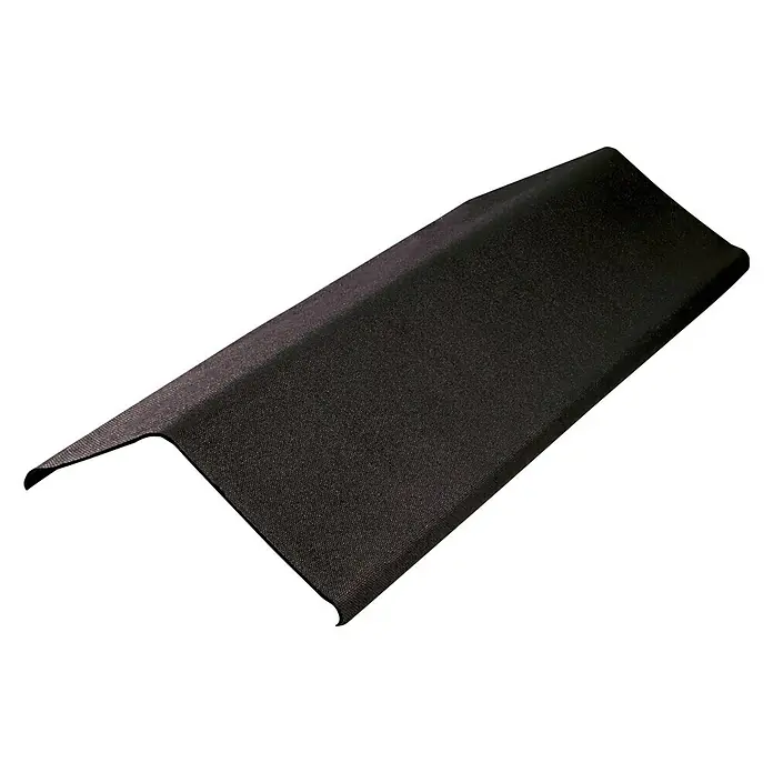 Onduline Perfil de remate lateral Base - Negro, 1 m, Betún