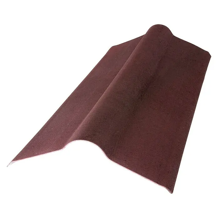 Onduline Cumbrera A100 Plus - Rojo, 1 m, Betún
