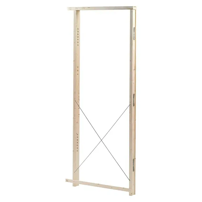 Premarco de madera para puerta de 203cm - 3 x 7 x 206,5 cm