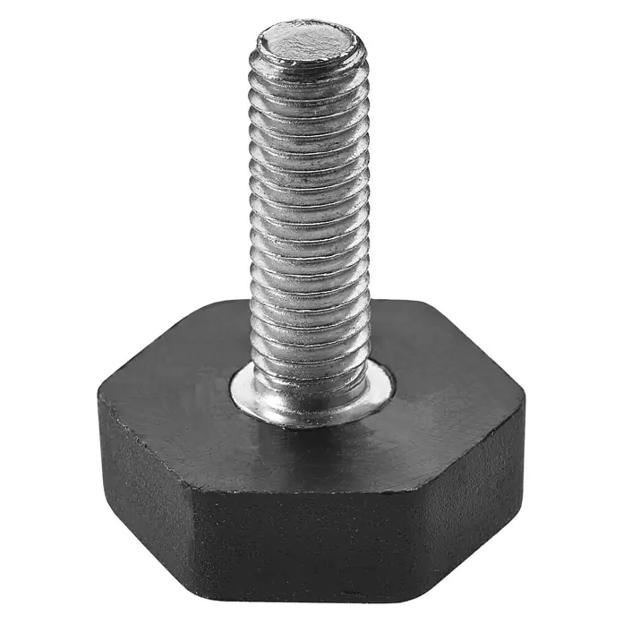 Hettich Regulierschrauben - Länge: 30 mm, M10 - Vorderansicht