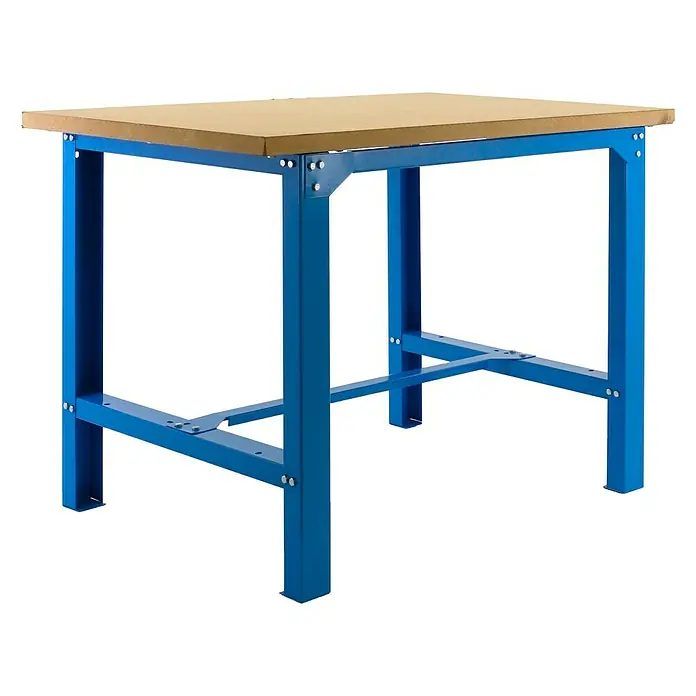 Simonrack Simonwork Banco de trabajo BT6 Plywood - L x An x Al: 76 x 180 x 86,5 cm, Capacidad de carga: 800 kg, Azul