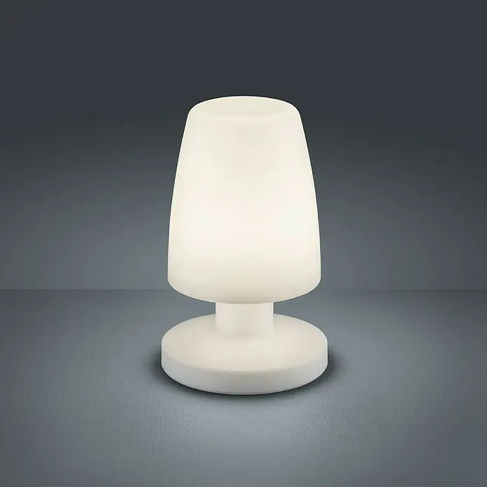 Reality Leuchten Stolna LED svjetiljka Dora - 1,5 W, Bijele boje, Visina: 21 cm - Pogled sprijeda