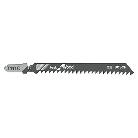 Bosch Professional  Hoja de sierra de calar T 111 C Basic for Wood