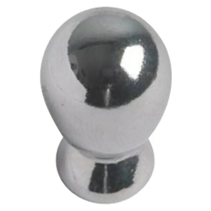 Nesu Pomo para muebles 35601 - Ø x Al: 15 x 25 mm, Acero, Cromo