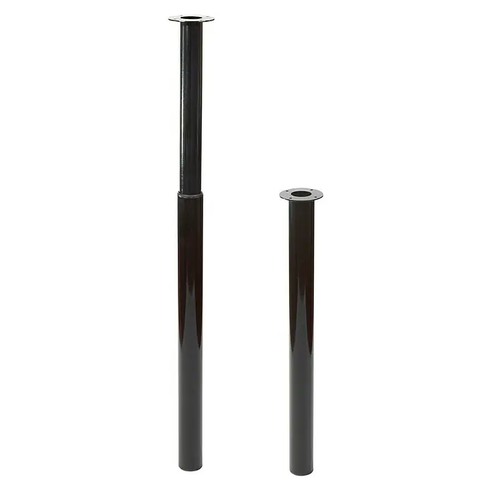 Pata de mesa 406E - Ø x L: 6 x 110 cm, Negro