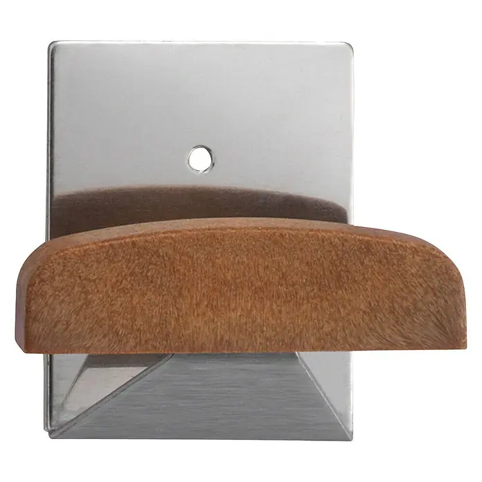 Inofix Colgador adhesivo 2045 - 1 ud., Madera, Marrón