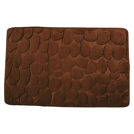 MSV  Alfombra para baño Piedras