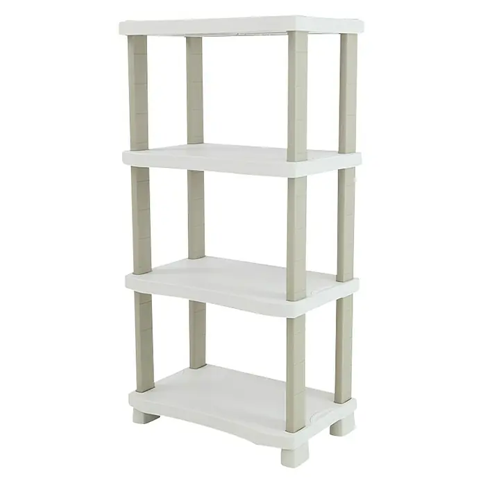 Plastiken Space Saver Estantería de plástico - L x An x Al: 45 x 70 x 141 cm, Número de baldas: 4 ud., Inserción
