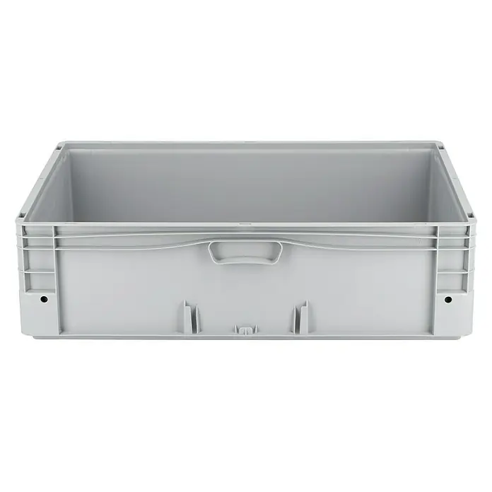 Surplus Systems Eurobox - L x B x H: 80 x 60 x 22 cm, Kunststoff, Grau