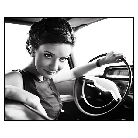 Cuadro de vidrio Girl