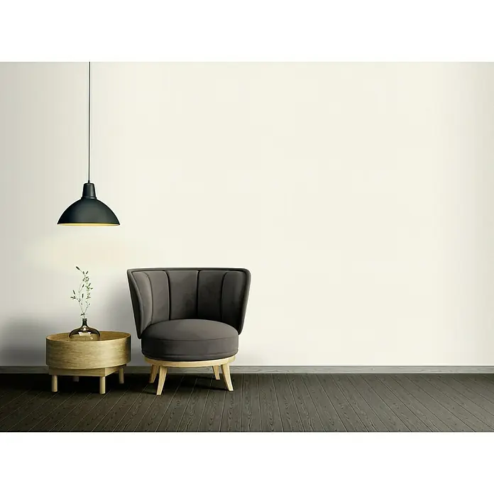AS Creation Character Vliestapete Meliert - Creme, Uni, 10,05 x 0,53 m - Stimmungsaufnahme
