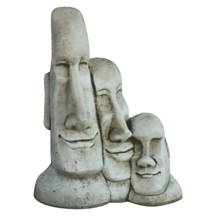 Figura decorativa Pascua triple - Piedra artificial