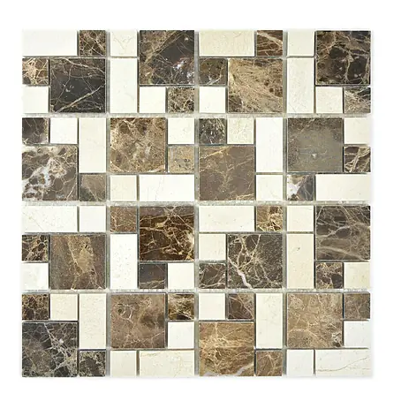 Mosaikfliese Mix Emperador XNM MC739