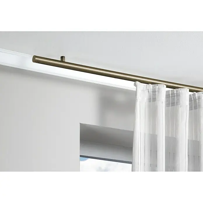 Expo Ambiente Deckenträger - Bronziert, Geeignet für: Ø 16, Ø 20, Ø 25, 18 x 18 mm Profile - Stimmungsaufnahme