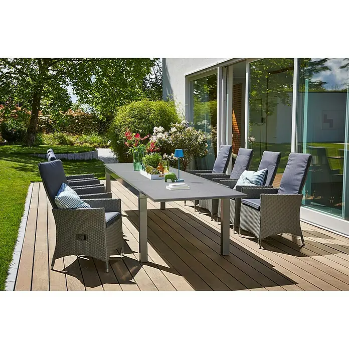 Sunfun Neila Garten-Positionssessel - Breite: 63 cm, Polyrattan