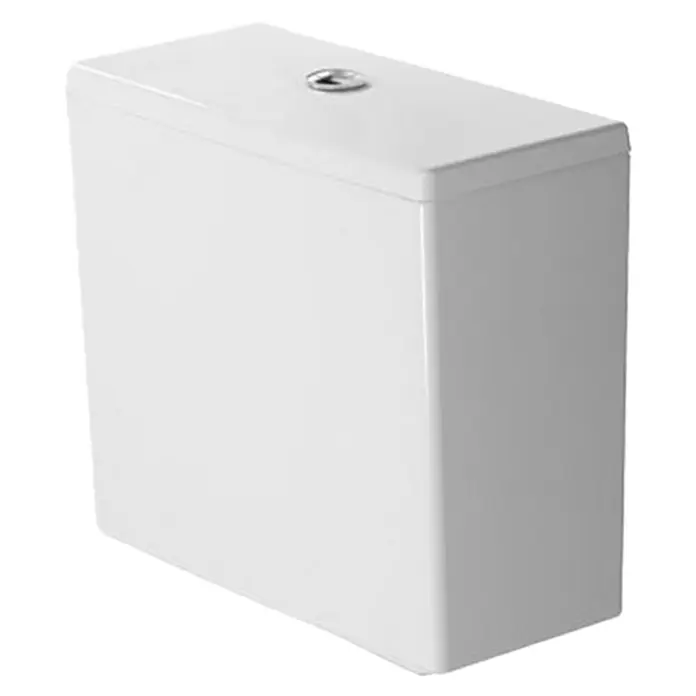 Duravit ME by Starck Spülkasten - Ohne Spezialglasur, Keramik, Weiß, Zulauf: Links - Vorderansicht