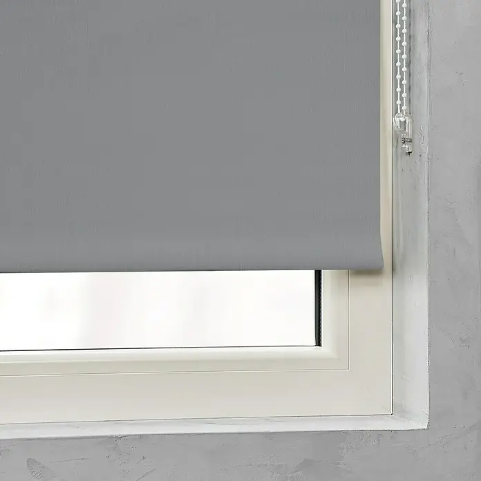 Expo Ambiente Rollo Verdunkelung - B x H: 90 x 275 cm, Grau - Detailaufnahme