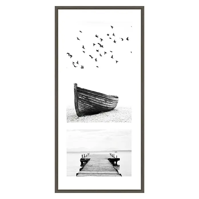 Nielsen Bilderrahmen Linus - Grau, 23 x 50 cm, Holz