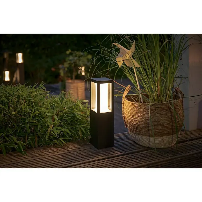 Philips Hue Sobremuro LED Impress - 2 luces, 8 W, Color de luz: Multicolor, IP44