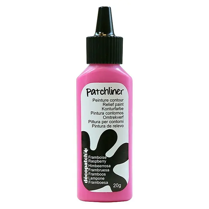 Décopatch Pintura contornos Patchliner - Frambuesa, 20 g