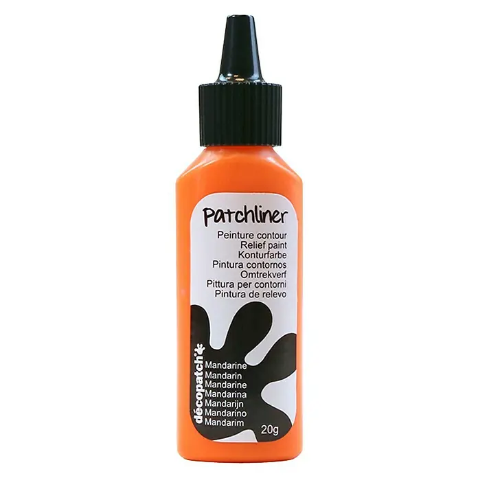 Décopatch Pintura contornos Patchliner - Mandarina, 20 g