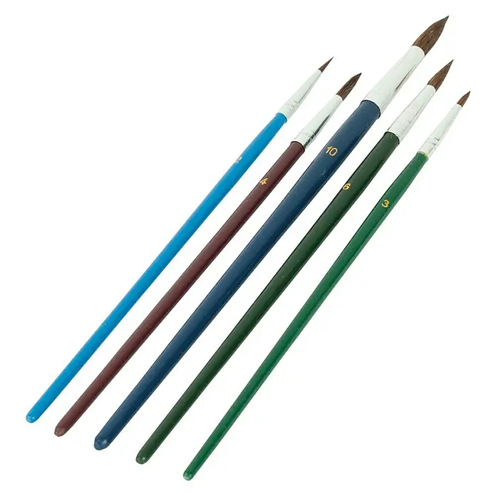 Kit de pinceles redondos - 3 pzs.