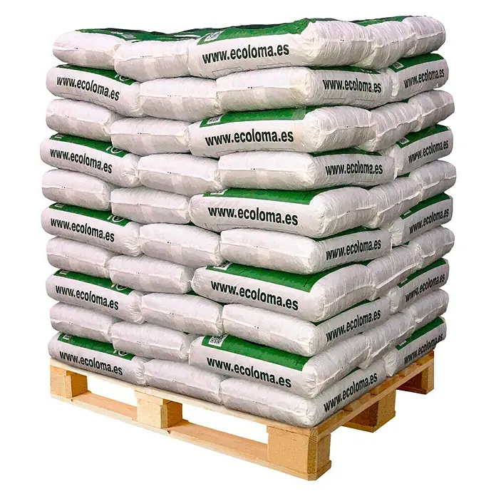 Pellets de madera Ecoloma a Palet - 70 saco, 1.050 kg