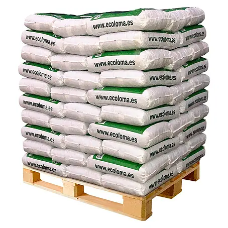 Pellets de madera Ecoloma a Palet