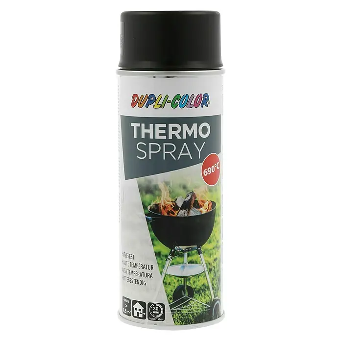 Dupli-Color Special Sprej otporan za toplinu - Crne boje, 690 °C, Mat, 400 ml - Pogled sprijeda