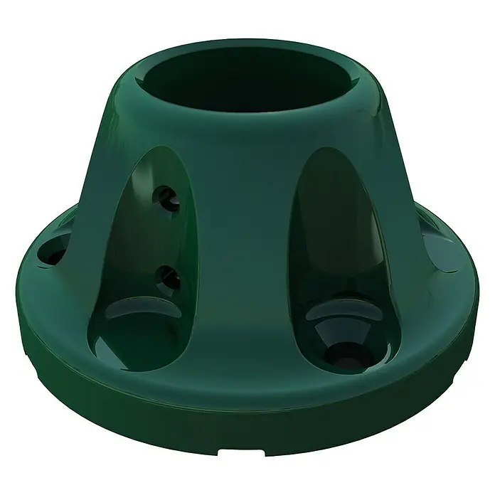 Base para poste Quickfix - Verde, Apto para: Cercados